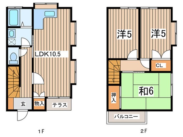 パークハイツの物件間取画像